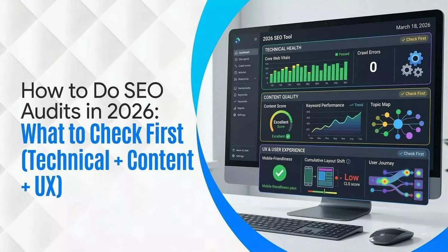 How to Do SEO Audits in 2026 What to Check First (Technical + Content + UX)