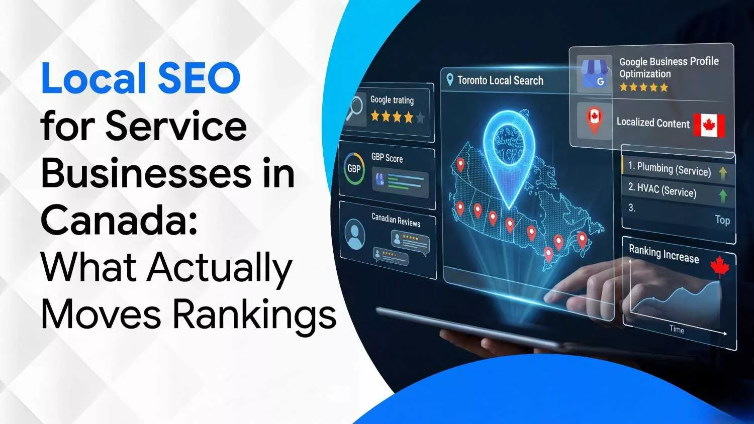 Local SEO for Service Businesses in Canada What Actually Moves Rankings
