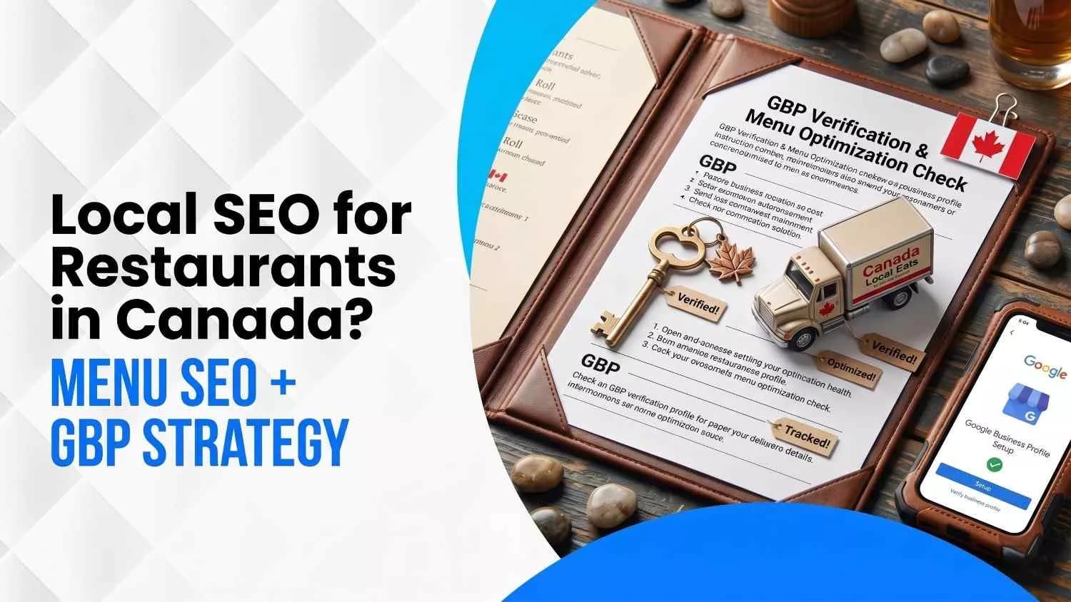 Local SEO for Restaurants in Canada Menu SEO + GBP Strategy