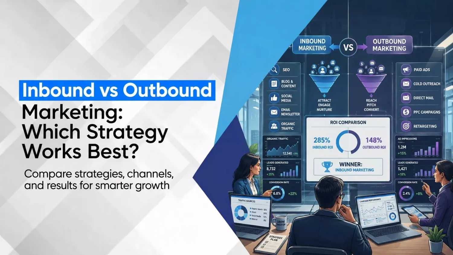 Inbound vs Outbound Marketing Which Strategy Works Best