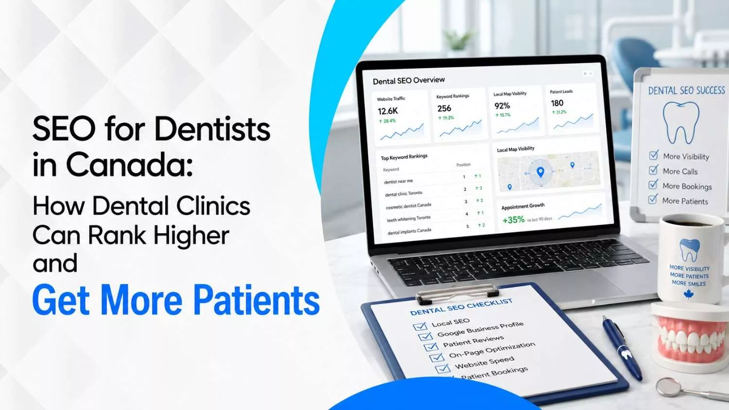 SEO for Dentists in Canada: How Dental Clinics Can Rank Higher and Get More Patients