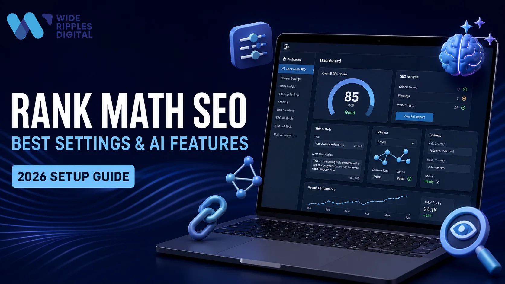 Rank Math SEO best settings and AI features, a 2026 setup guide