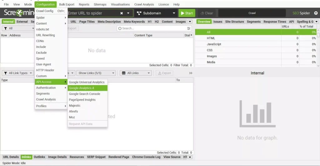 How to Fix Missing Data in GA in Screaming Frog