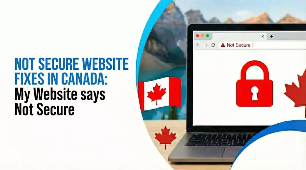 Not Secure Website Fixes in Canada: My Website says Not Secure