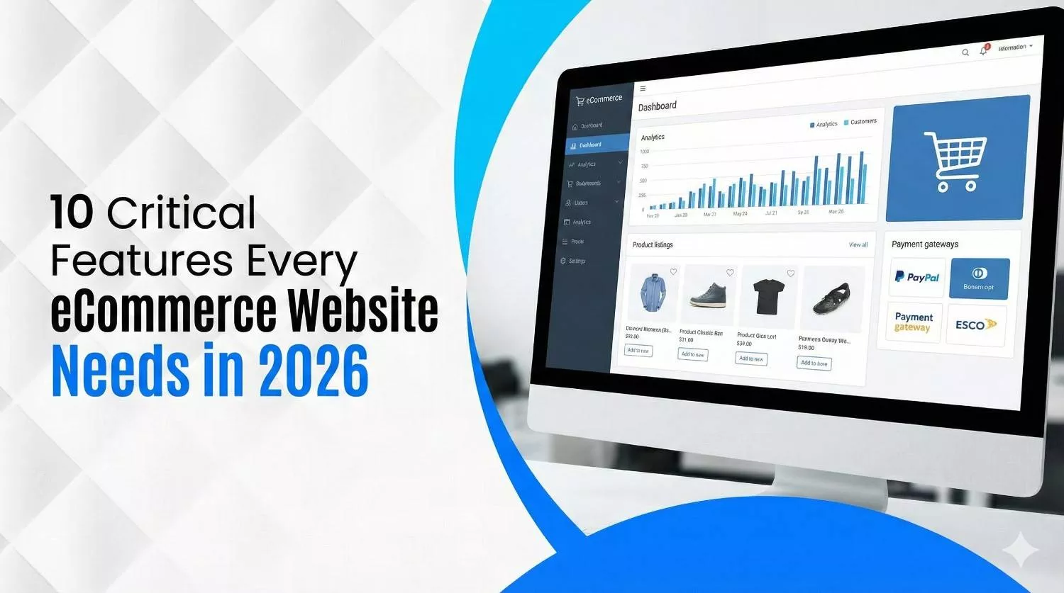 10 Critical Features Every eCommerce Website Needs in 2026