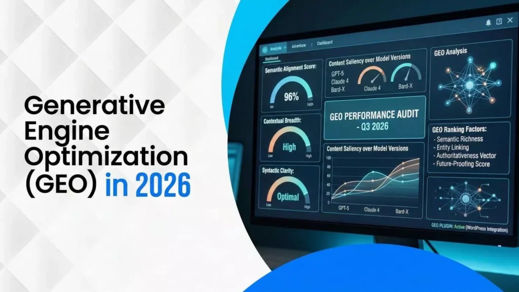 Generative Engine Optimization (GEO) in 2026 How Canadian Brands Get Cited