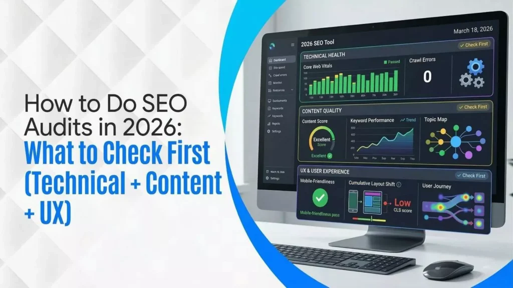 How to Do SEO Audits in 2026 What to Check First (Technical + Content + UX)
