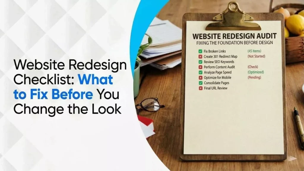 Website Redesign Checklist What to Fix Before You Change the Look