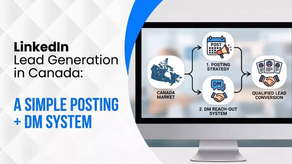 LinkedIn Lead Generation in Canada A Simple Posting + DM System