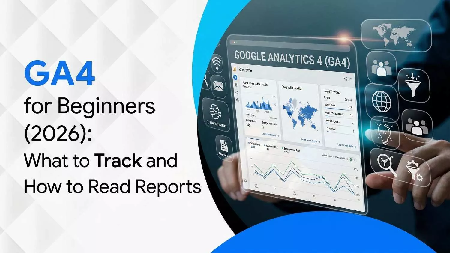 GA4 for Beginners (2026) What to Track and How to Read Reports