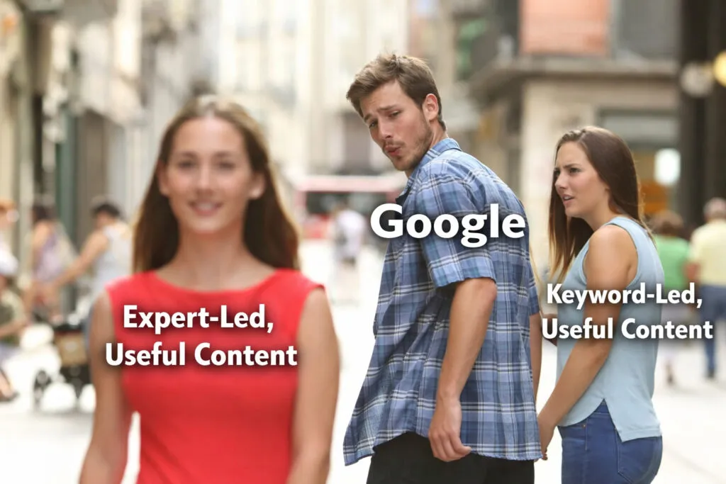how google evaluate content