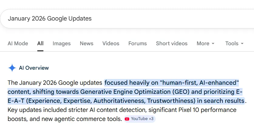 januarry 2026 google updates